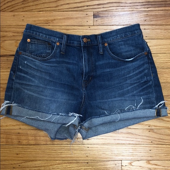 Madewell Pants - Madewell High-Rise Denim Shorts